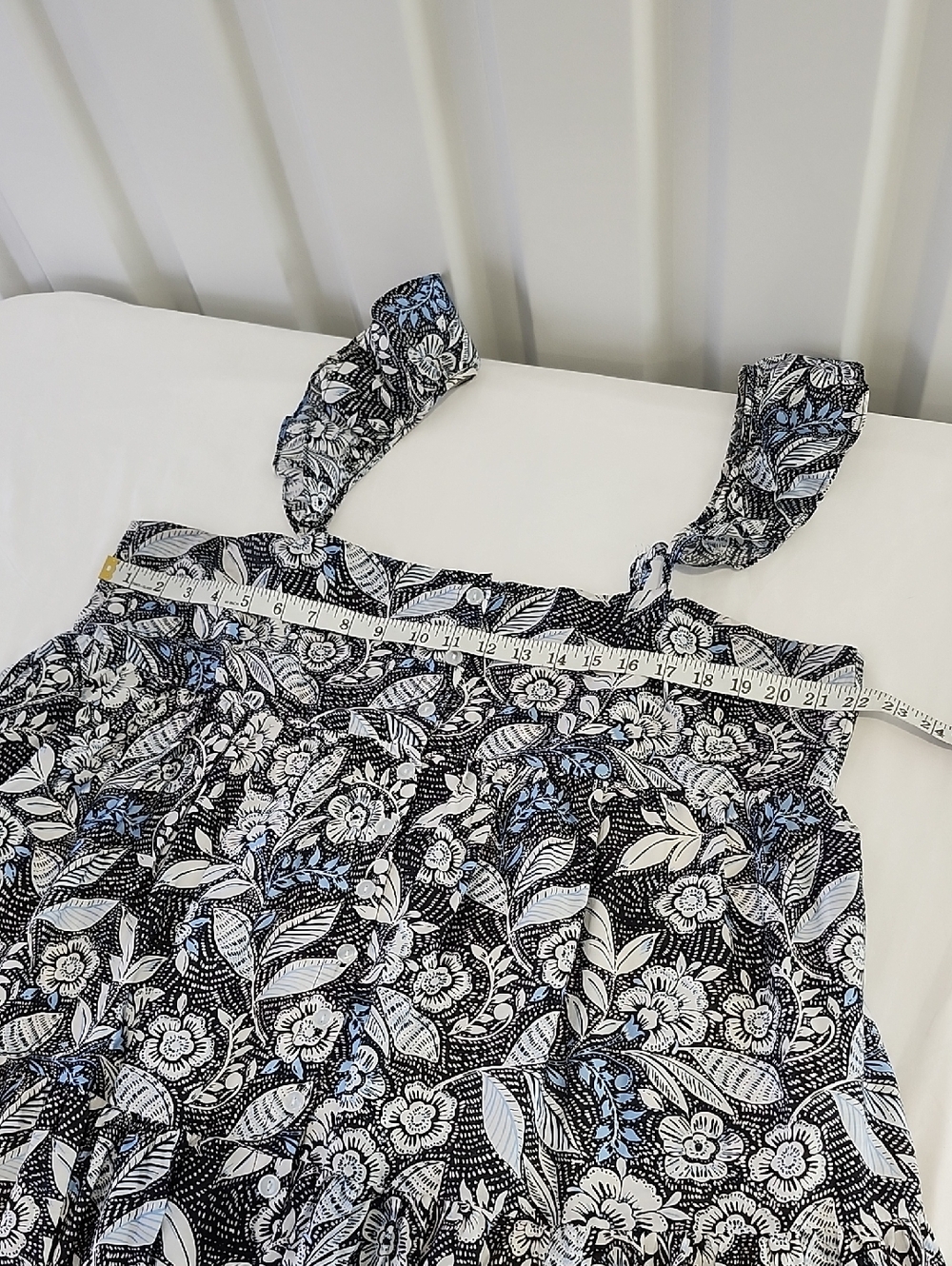 summersalt Womens Tiered Ruffle Midi Dress in Island Floral Print Size 1X EUC - Picture 8 of 9